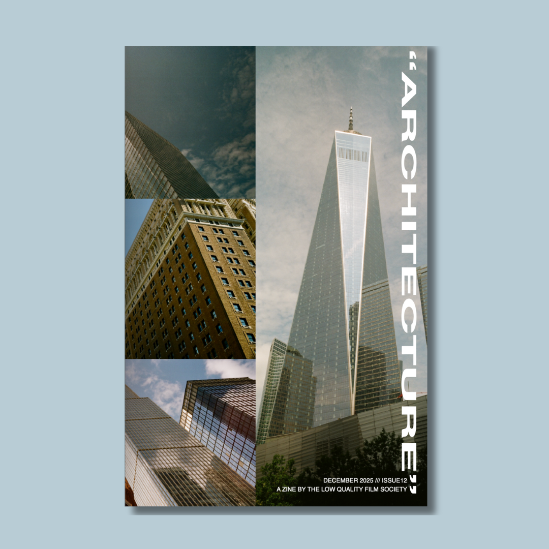 "ARCHITECTURE" Zine - DECEMBER /// 012 (PREORDER)