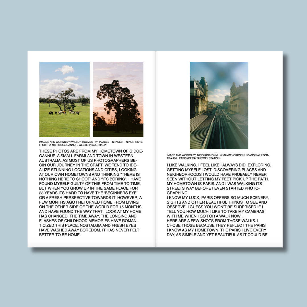 "HOMETOWNS" Zine - OCTOBER /// 010 (PREORDER)