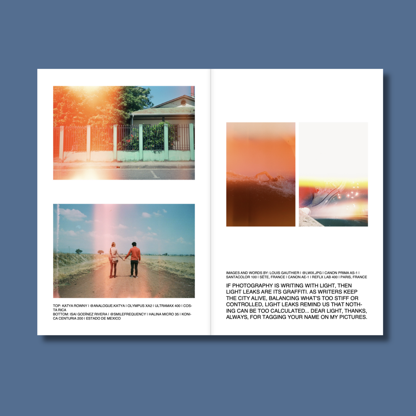 "LIGHT LEAKS" Zine - MAY /// 005