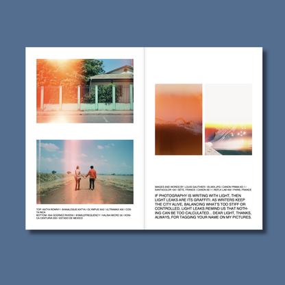 "LIGHT LEAKS" Zine - MAY /// 005