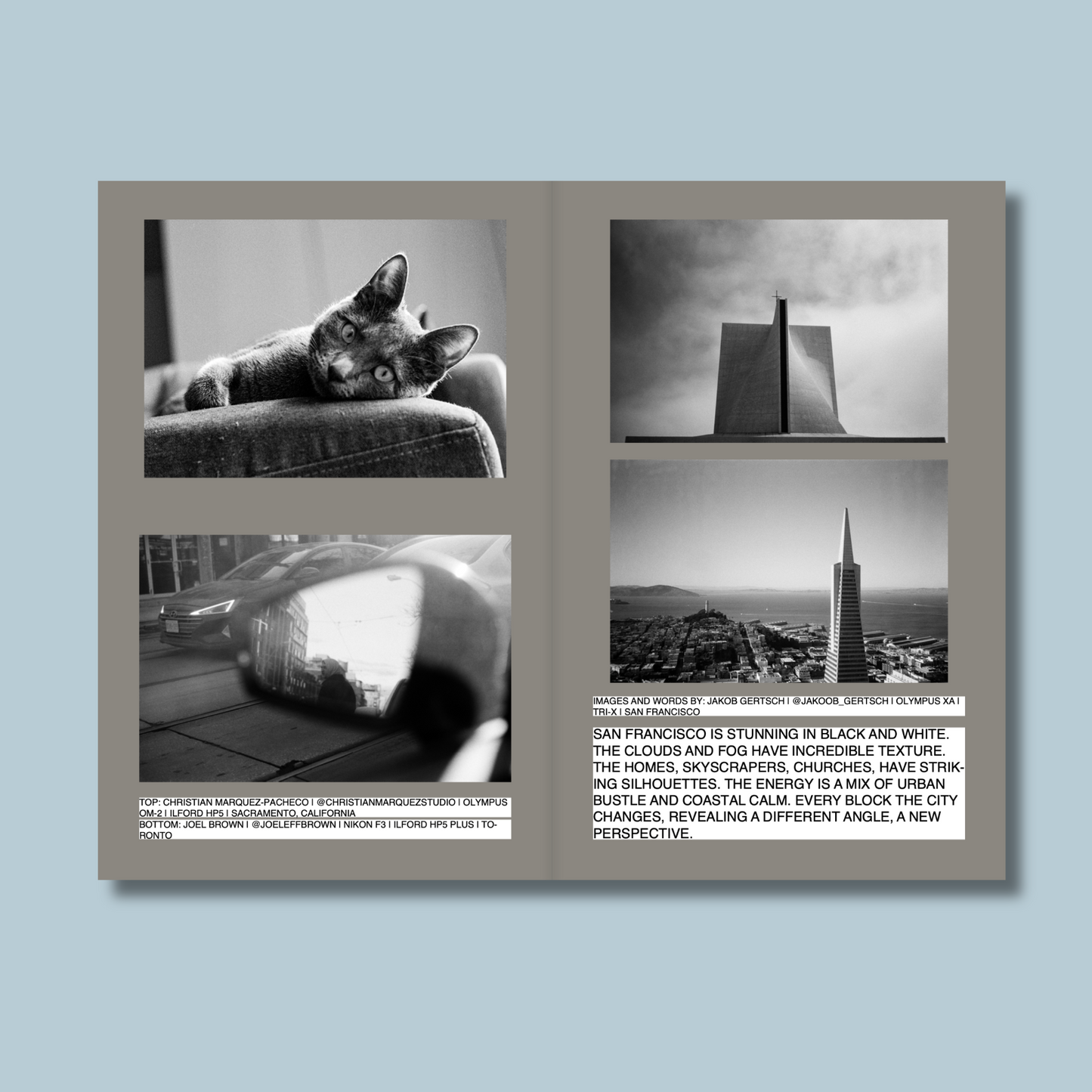 "BLACK AND WHITE" Zine - March /// 003