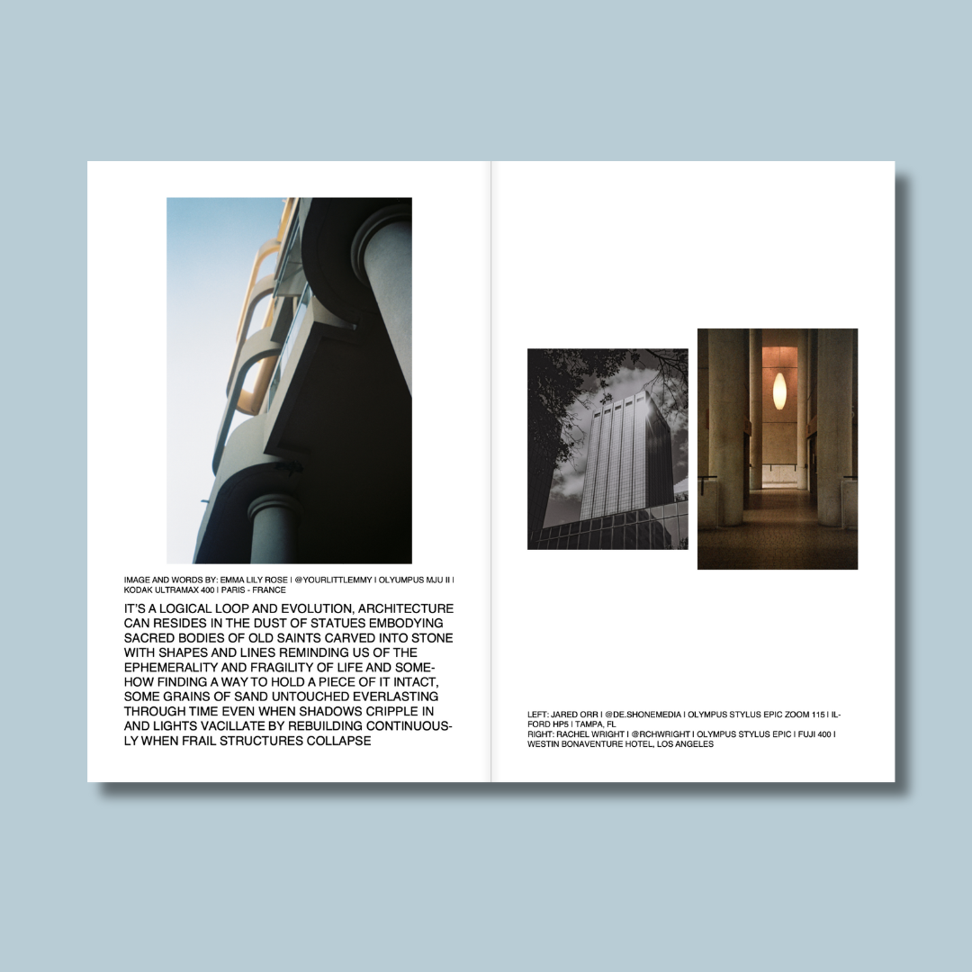 "ARCHITECTURE" Zine - DECEMBER /// 012 (PREORDER)