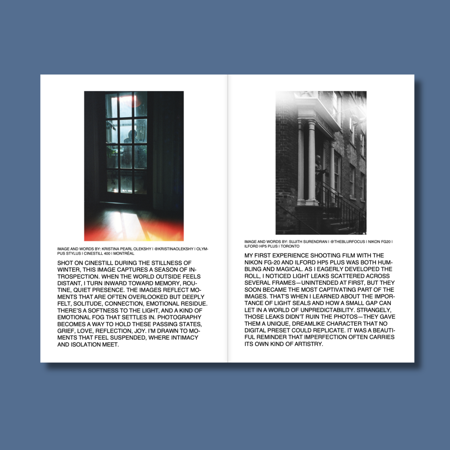 "LIGHT LEAKS" Zine - MAY /// 005