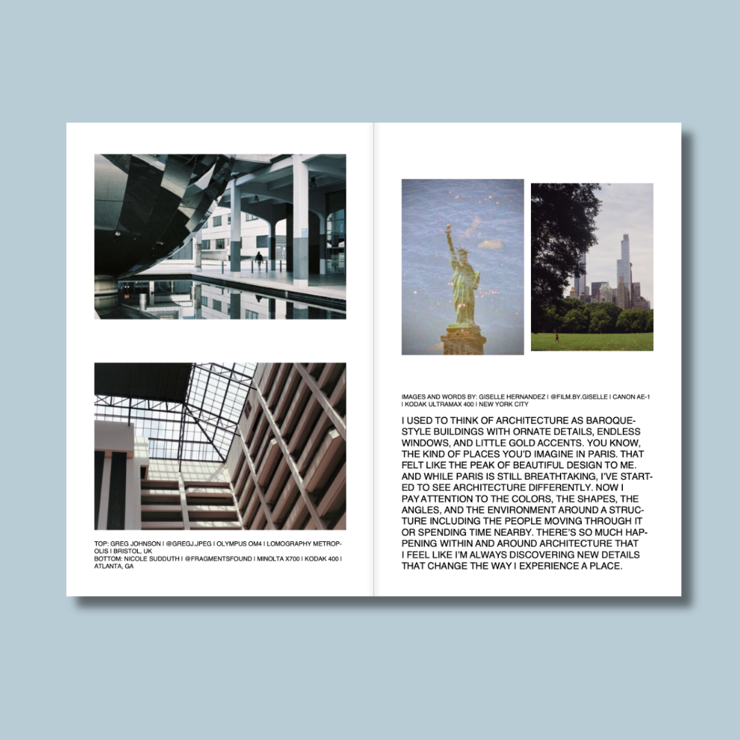 "ARCHITECTURE" Zine - DECEMBER /// 012 (PREORDER)