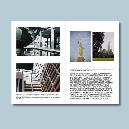"ARCHITECTURE" Zine - DECEMBER /// 012 (PREORDER)