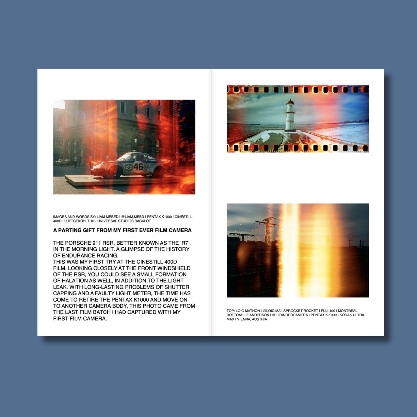 "LIGHT LEAKS" Zine - MAY /// 005